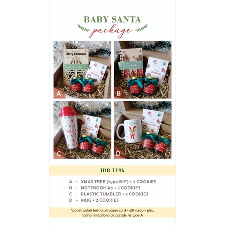 

Baby Santa Package