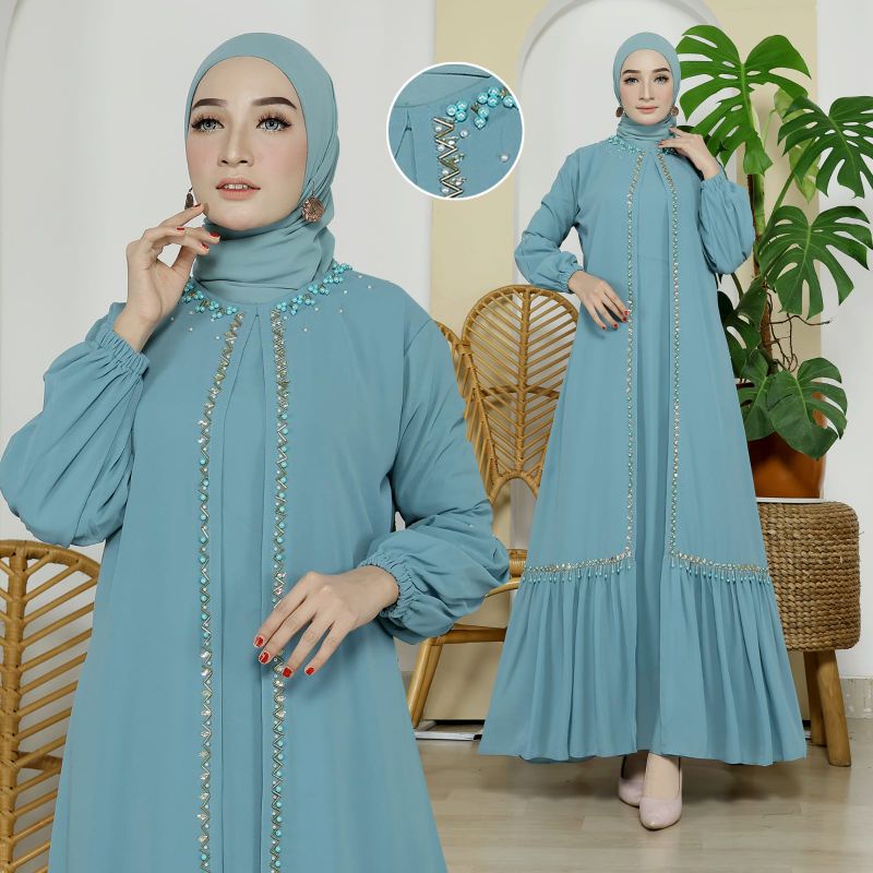 Gamis Kekinian Elisa Series Original Butik