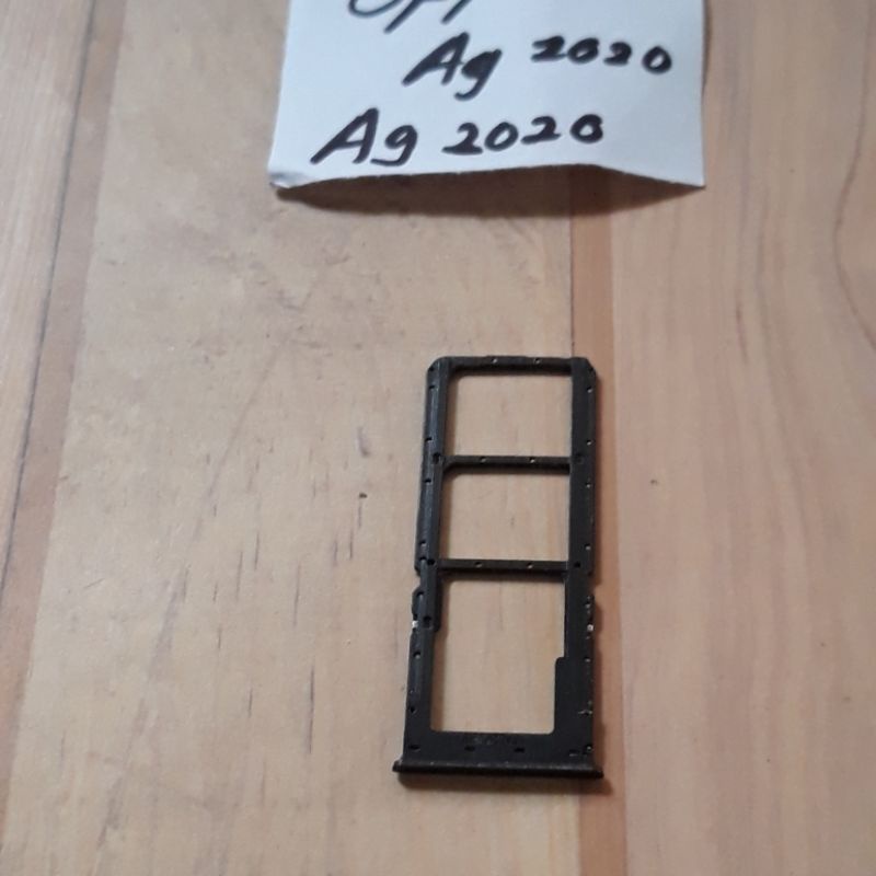 Sim Tray Sim Card Tempat kartu ori copotan HP Oppo A9 2020