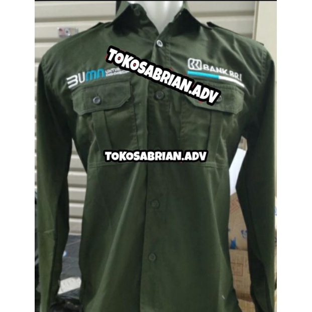 Kemeja bank BRI baju bank BRI seragam Bank BRI PDH bank BRI baju kerja bank BRI