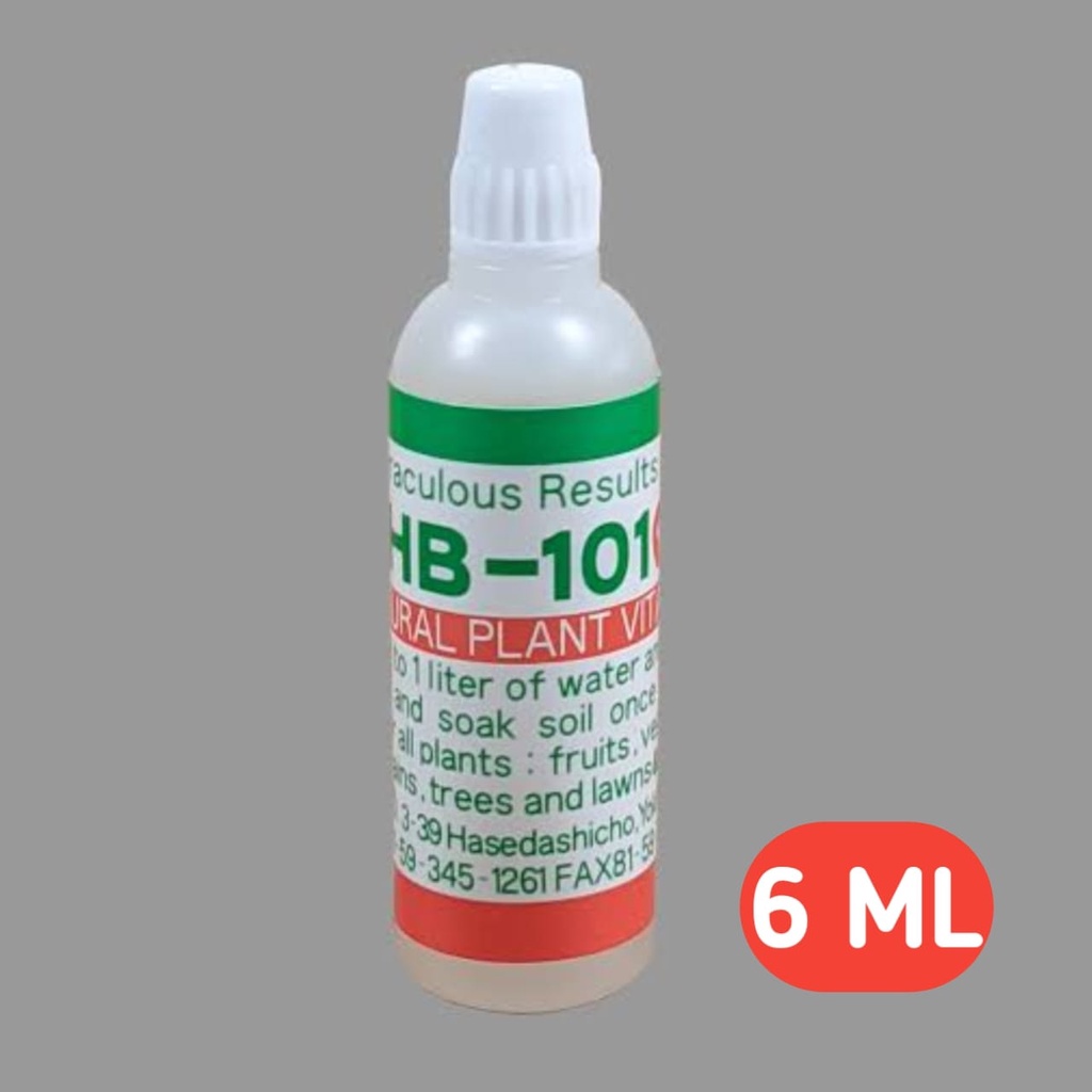 Pupuk Hb 101 Plant Vitalizer Kemasan Pabrik 6 ML Made In Jepang