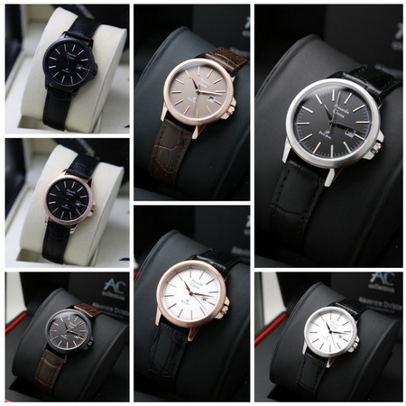 Jam tangan Wanita original Alexandre Christie AC-1008LD KULIT/AC1008/1008/Ac1008/ac1008