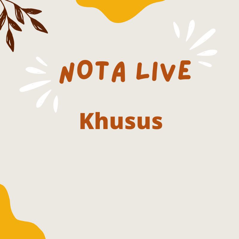 

Gamis anak KHUSUS LIVE