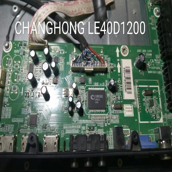 MB - MAIN BOARD - MESIN TV LED CHANGHONG LE 40D1200 - 40 D 1200