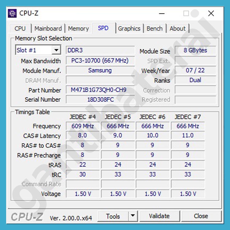 Sodim 8gb ddr3 1333 pc3-10600 new