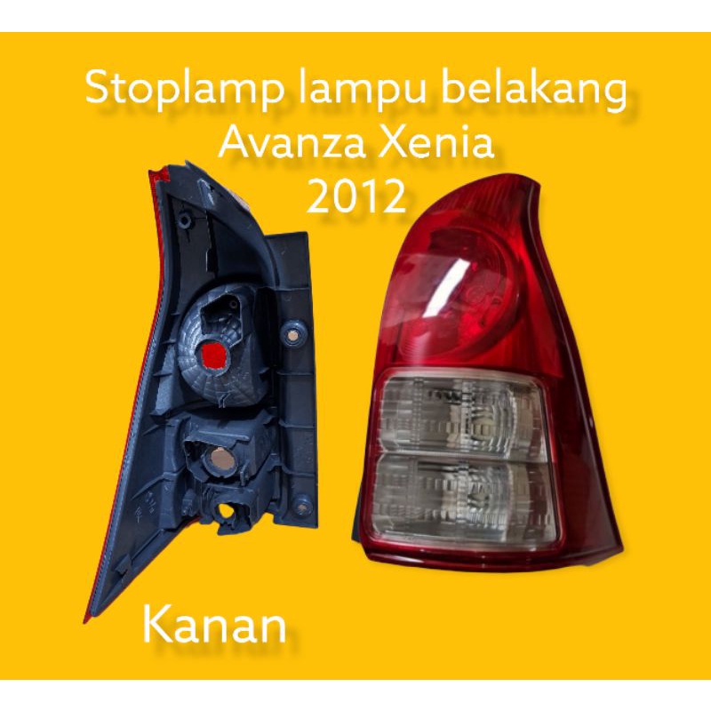 Stoplamp lampu belakang ALL NEW AVANZA XENIA VELOZ 2012-2015 original