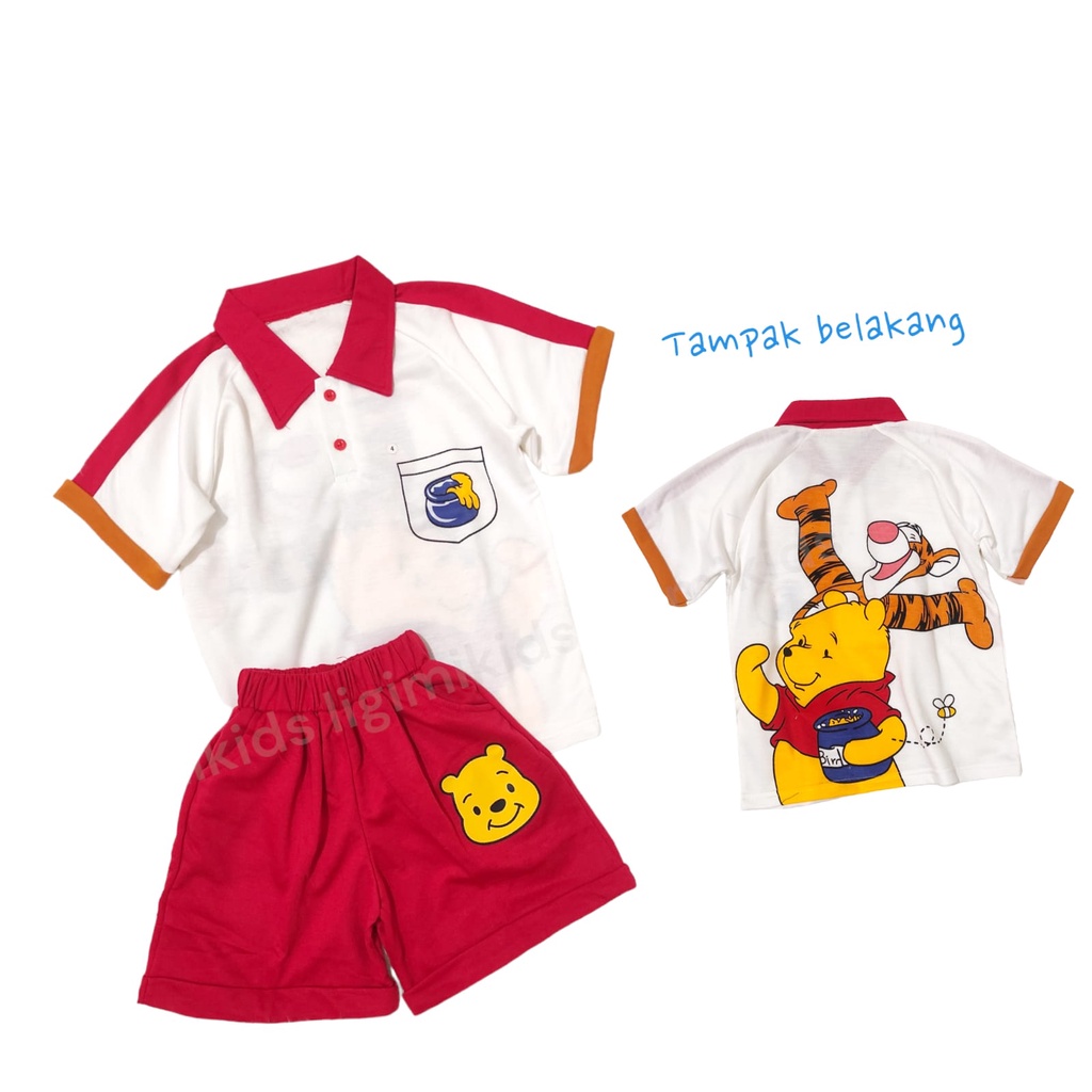 Ligimi - Setelan anak cowok / set baju anak cowok 1-6 tahun