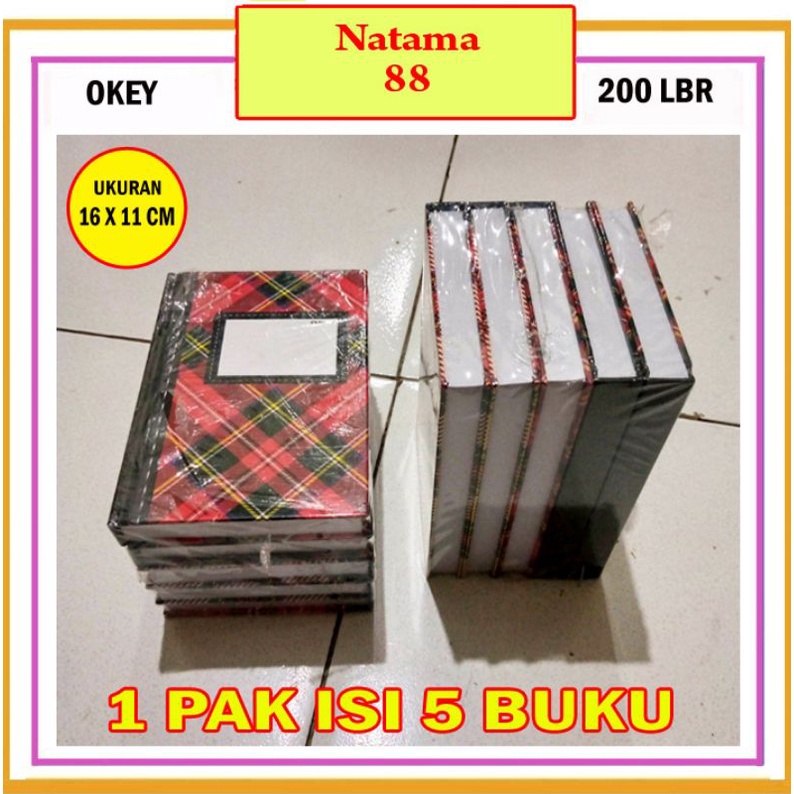 

1 Pak Buku Oktavo 200 Lembar isi 5 Buku OKEY