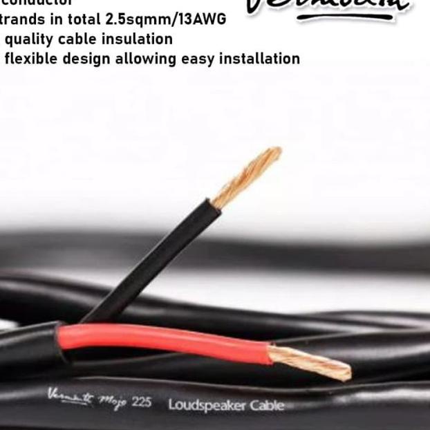Vermouth - Mojo 225 Loadspeaker Cable 13AWG - Meter