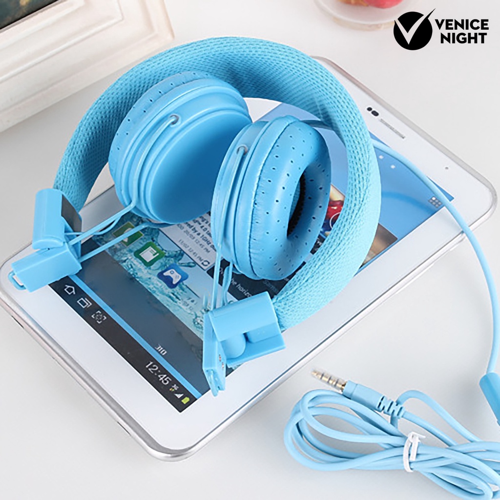 (VNEP) (Berkabel) EP05 Headphone High Fidelity Noise Reduction Headset Gaming Stereo 3.5mm Lipat untuk Komputer