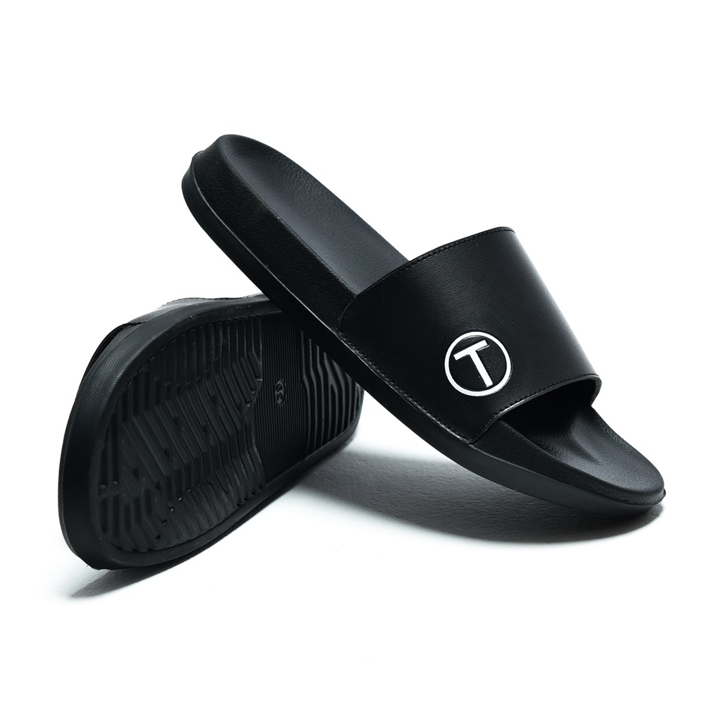 TIMEBOMB SANDAL | EMBOSS | SLIPPERS SLIDE | SLIPPERS | SANDAL UNISEX | TIPE3 (T LOGO)