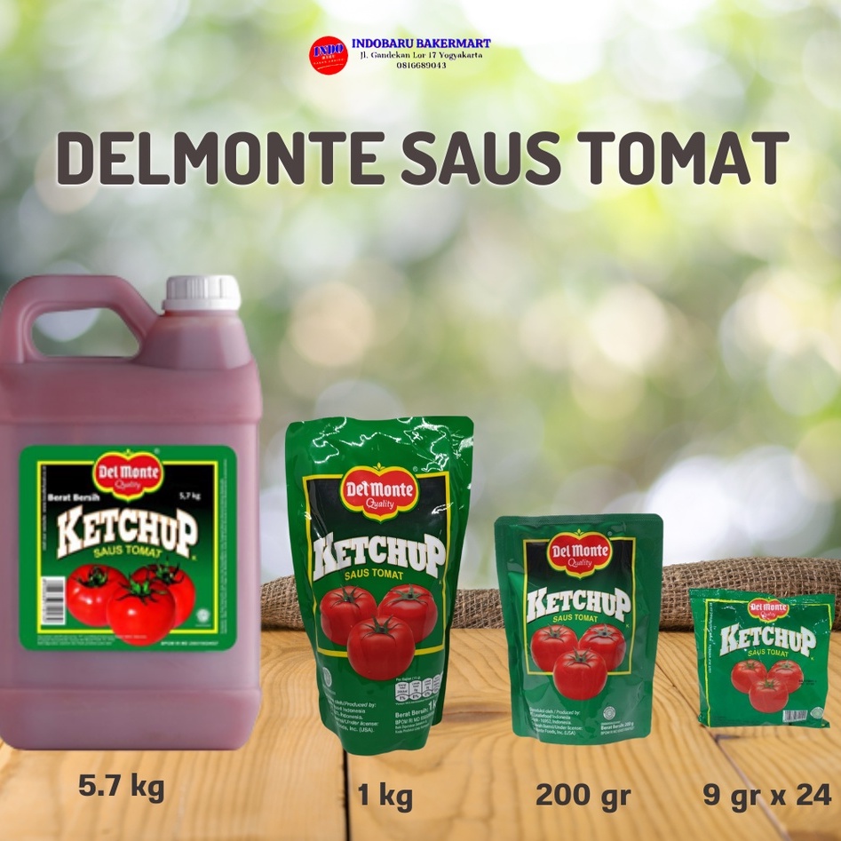 

Delmonte Saus Tomat 200gr