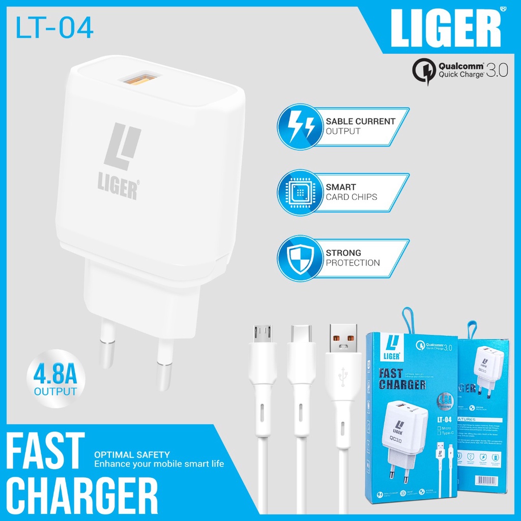 Fast Charger LT-04 OPTIMAL SAFETY MOBILE SMART LIFE