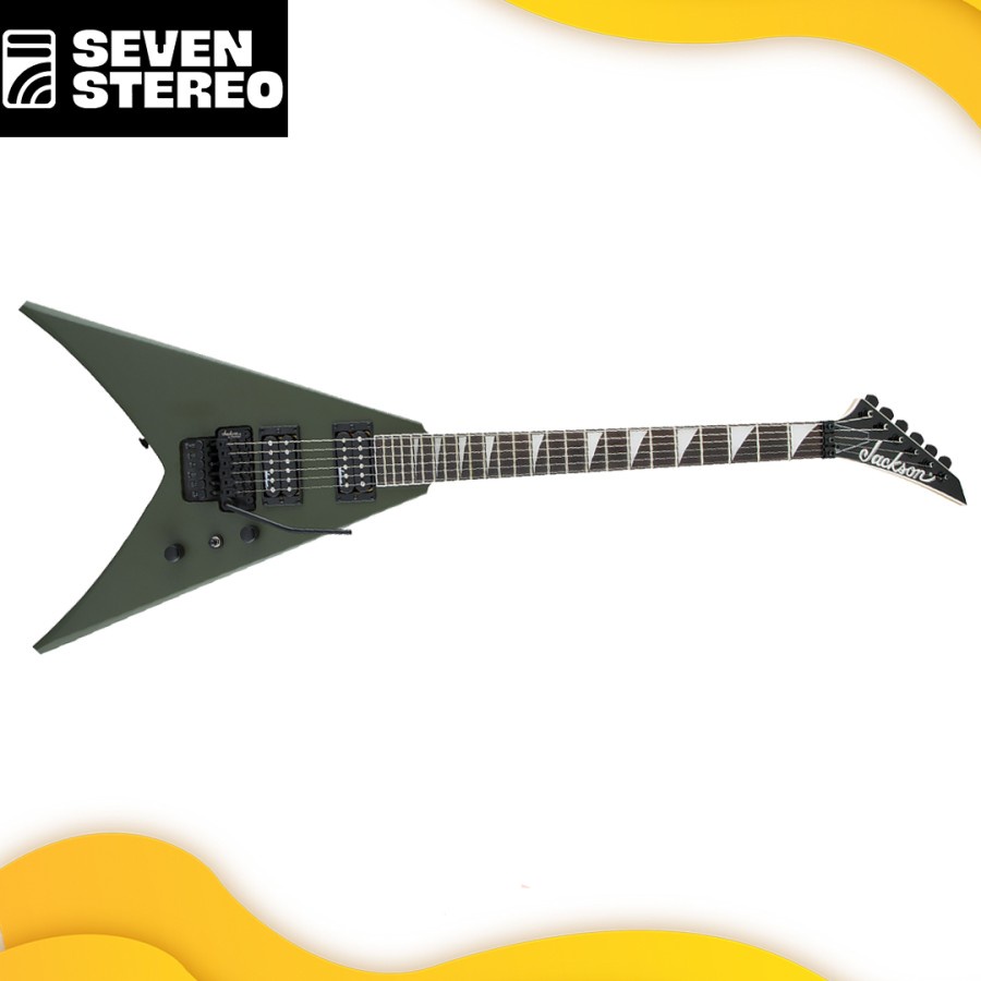 Jackson JS Series King V JS32 Electric Guitar Amaranth FB Matte Army