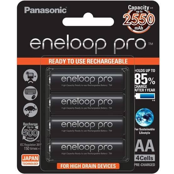 Baterai Eneloop Pro AA