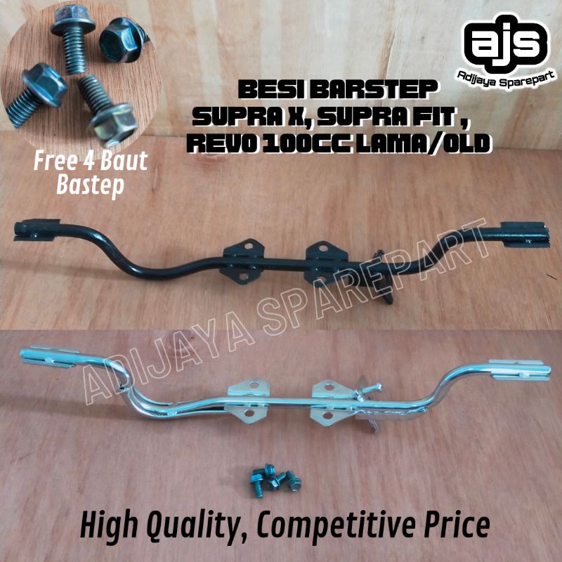 Besi Bastep Barstep Step Pijakan Kaki Footstep postep Motor Honda Supra X Fit Lama Old Model Asli Or