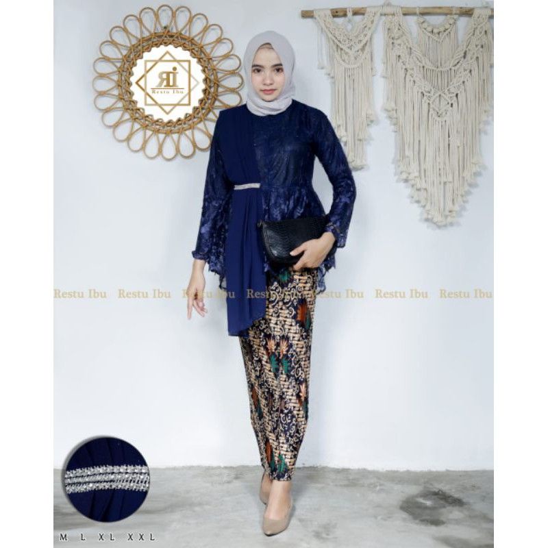 SET KEBAYA AURORA SELENDANG MODERN | KEBAYA PESTA | KEBAYA MODREN | KEBAYA BRUKAT | SET KEBAYA KONDANGAN | SET KEBAYA WISUDA | KEBAYA