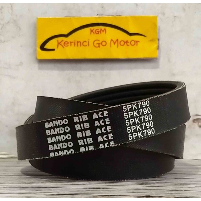 BANDO VAN BELT 5PK 790 RIB BELT TALI KIPAS 5PK-790 FAN BELT ALUR
