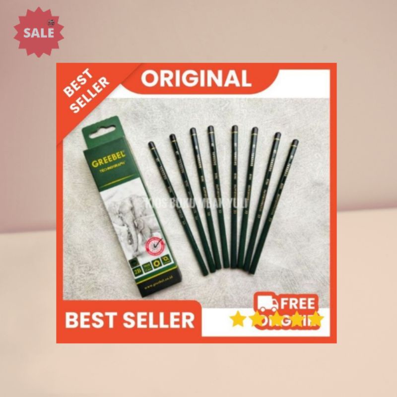 

PENSIL 2B GREEBEL" ECER"(PRODUK ORIGINAL)