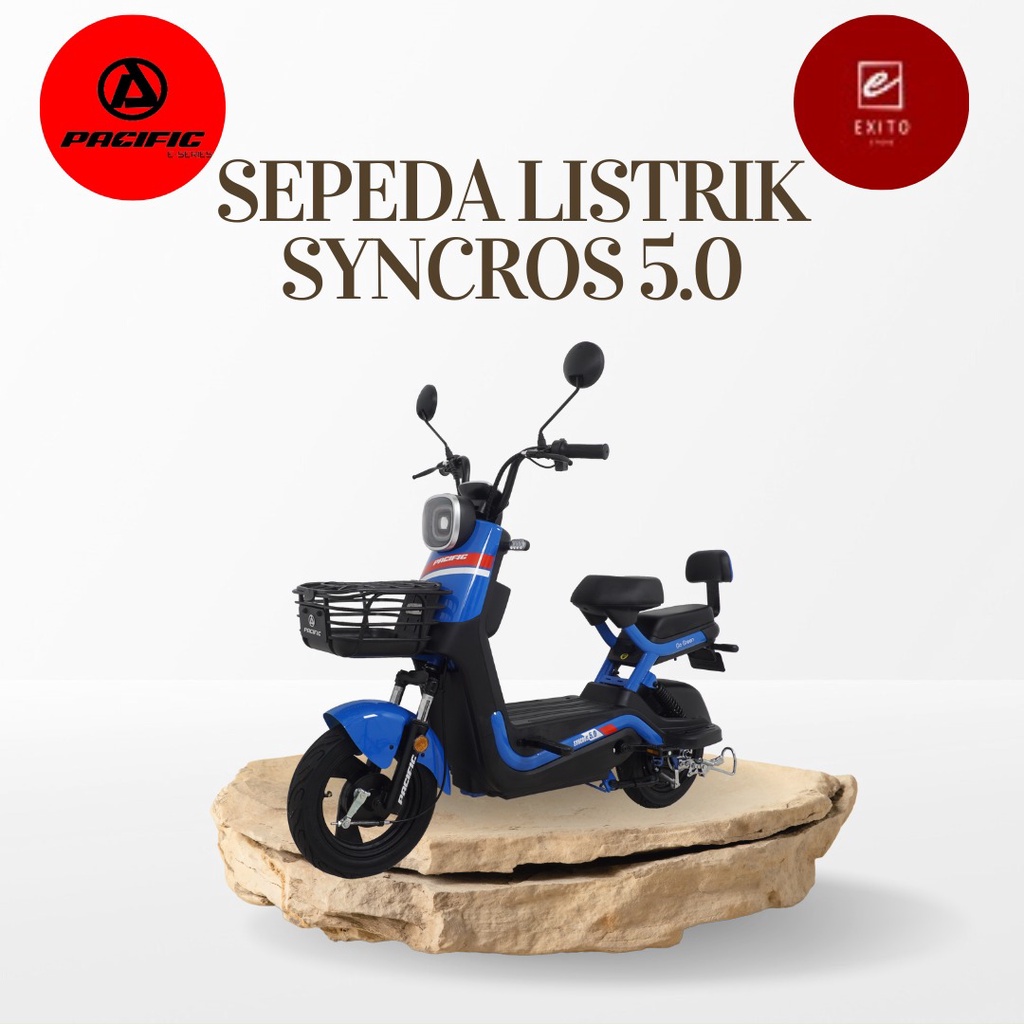 Jual Sepeda Listrik SYNCROS 5.0 By Pacific | Shopee Indonesia