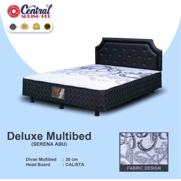 Springbed CENTRAL DELUXE MULTIBED 90 -180 (1Set  Komplit) - SURABAYA/SIDOARJO