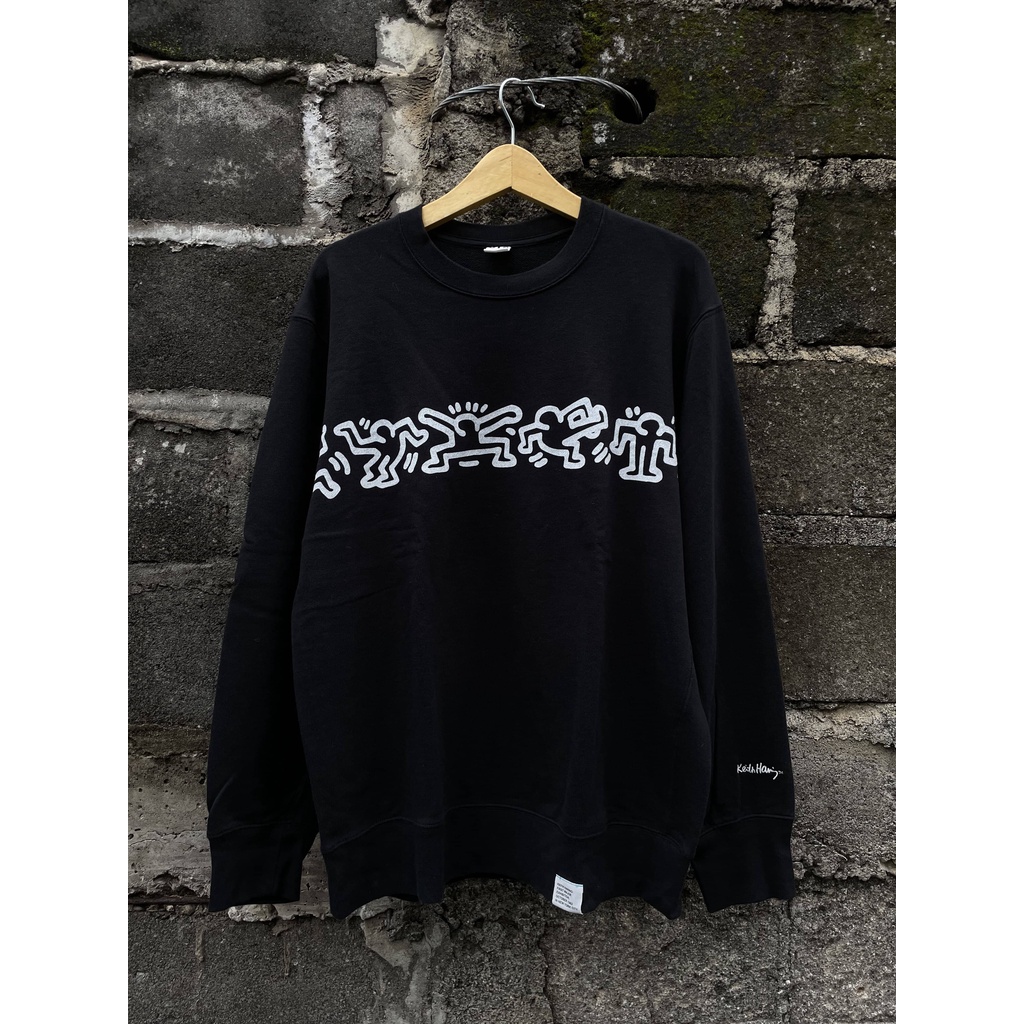 CREWNECK KEITH HARING BY UNIQLO - BLACK