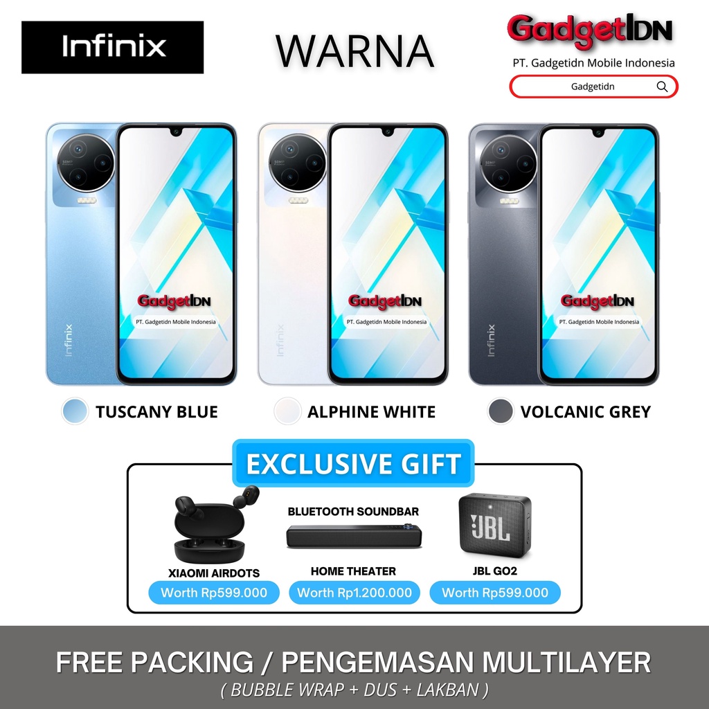 INFINIX NOTE 12 2023 NFC 8/256GB 8/128GB GARANSI RESMI INFINIX