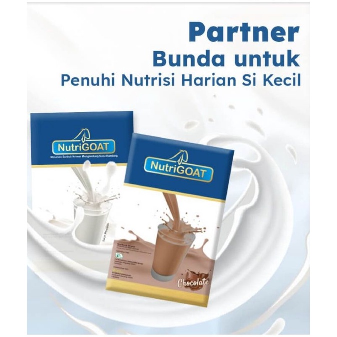 

NUTRIGOAT SUSU KAMBING ETAWA BUBUK ORIGINAL PLUS GULA AREN 200 gr ATASI NYERI TULANG EXP FEB 2026