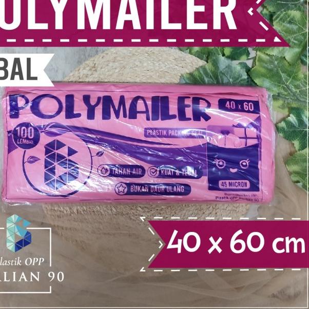 

Kantong Plastik Polymailer 40x60 Cm / Plastik Packing Online Ekonomis - Hitam