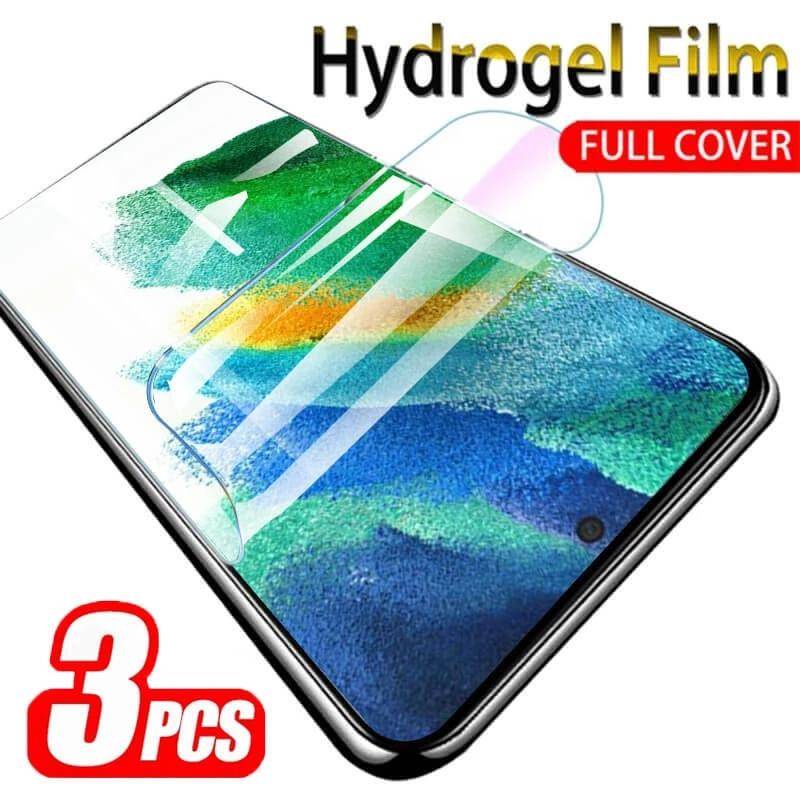 3pcs Film Pelindung Layar Hydrogel 9D Untuk Xiaomi Poco F2 F3 M3 M4 X3 X4 C40 F4 Pro GT 4G 5G