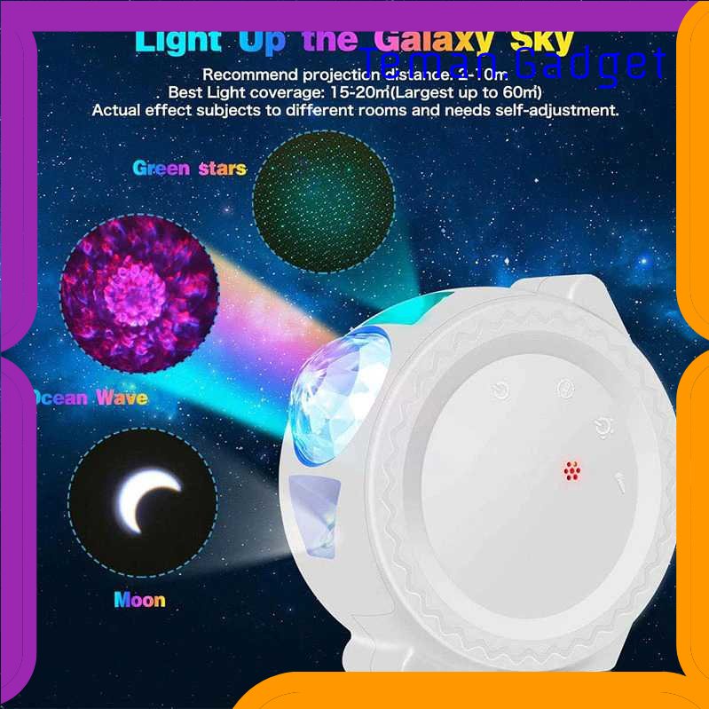 TG-LMP PDQ Lampu Proyektor Tidur Bintang Smart Wifi Light Starry Sky - SC511