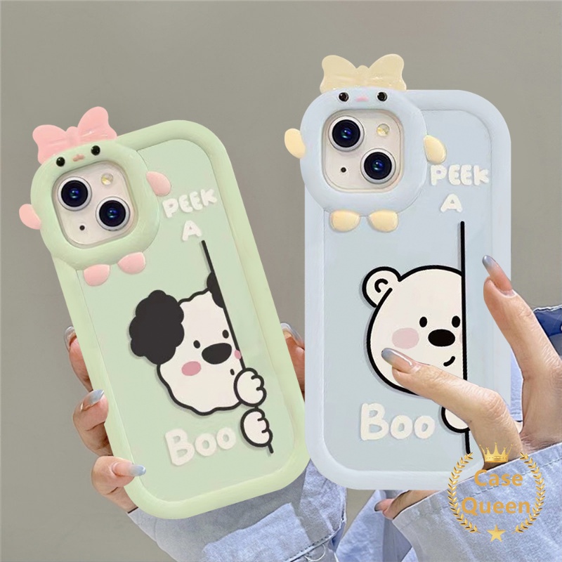 Casing OPPO A17 A15 A12 A95 A77 A54 A57 A77s A16K A16 A76 A55 A96 A3s A5s A7 A74 A16E A53 A31 A5 A9 A52 A9 7Z Aboo 3D Case Lensa Desain Monster