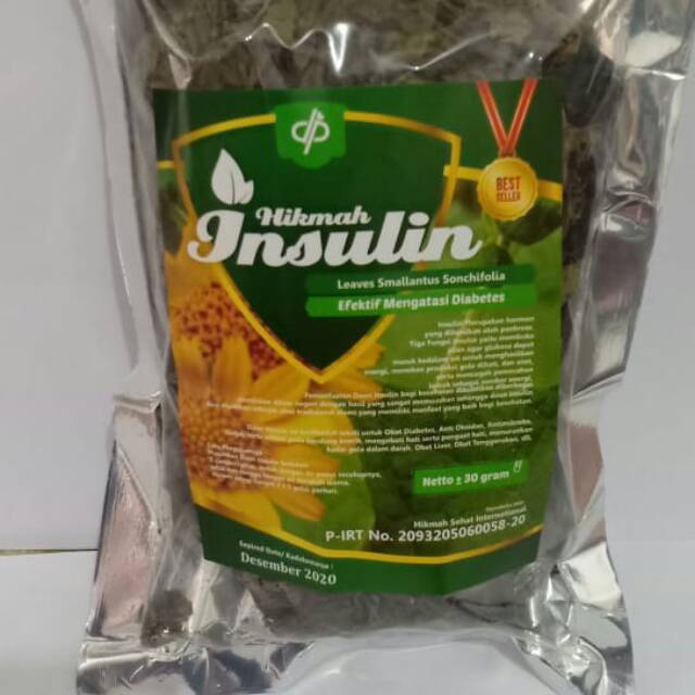 

Teh curah Daun Insulin Hikmah / Yakon Untuk Diabetes 30gr