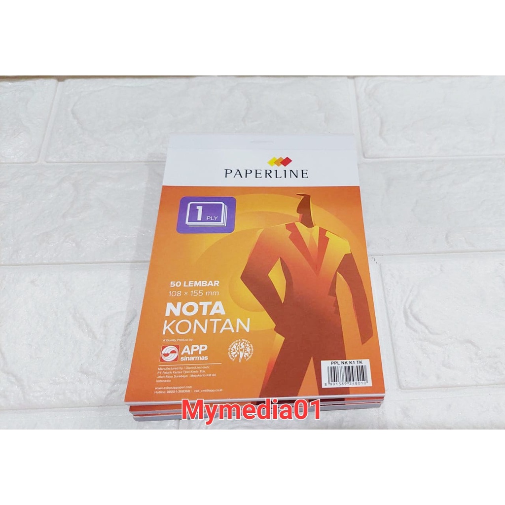 

nota kontan kecil 1 ply (paperline)