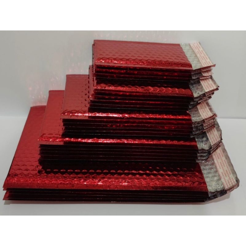 

Amplop bubble wrap lapis alumunium foil ukuran 14x22 cm