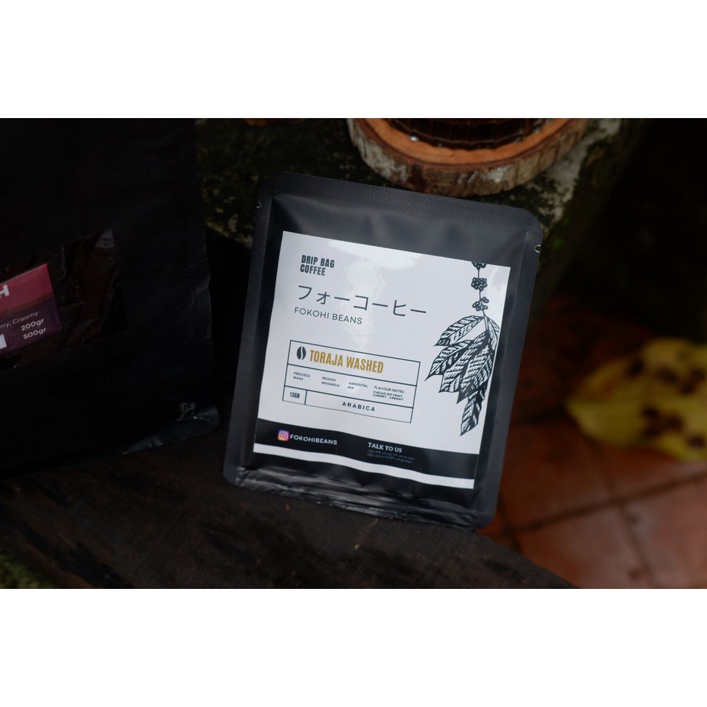 

Drip Bag Coffee - Kopi Fokohibeans Toraja Washed