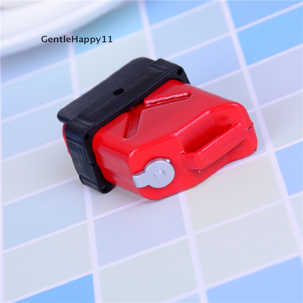 Gentlehappy 2Pcs rc rock crawler 1: 10aksesoris mini fuel tank Untuk cc01 axial scx10 id