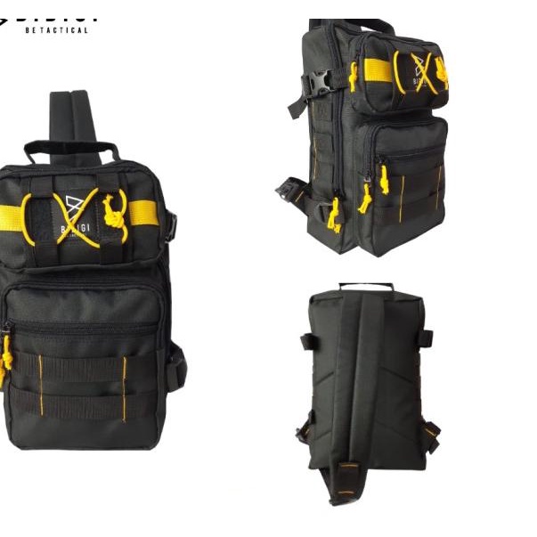 Tas Selempang Pria/Tas Slempang Army Tactical Bidigi 7097 - Hijau army