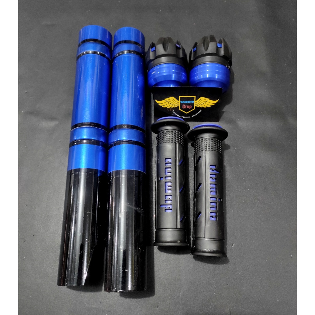 PAKET JALU AS +GRIP+ COVER SHOCK DEPAN YAMAHA MIO J M3 FINO XEON SOUL BEAT VARIO SCOOPY SEMUA TAHUN - GOLD