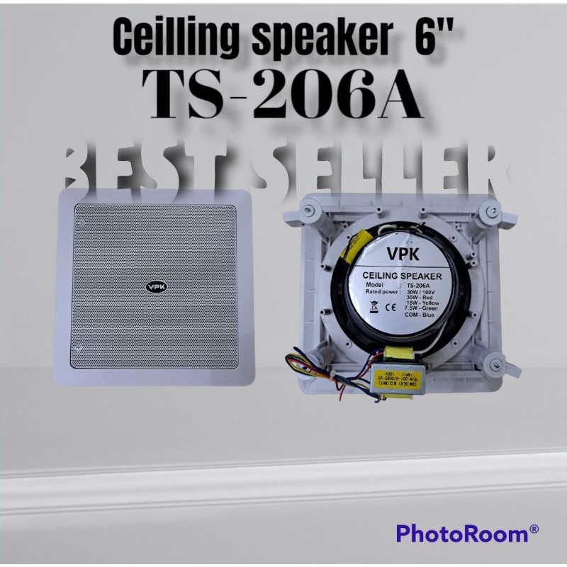 Speaker Ceiling VPK TS 206A Original 6 inch Speaker Plafon TS 206 A