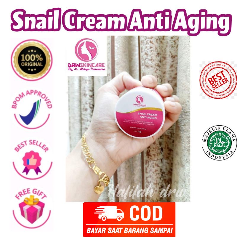 Snail cream anti aging DrwSkincare