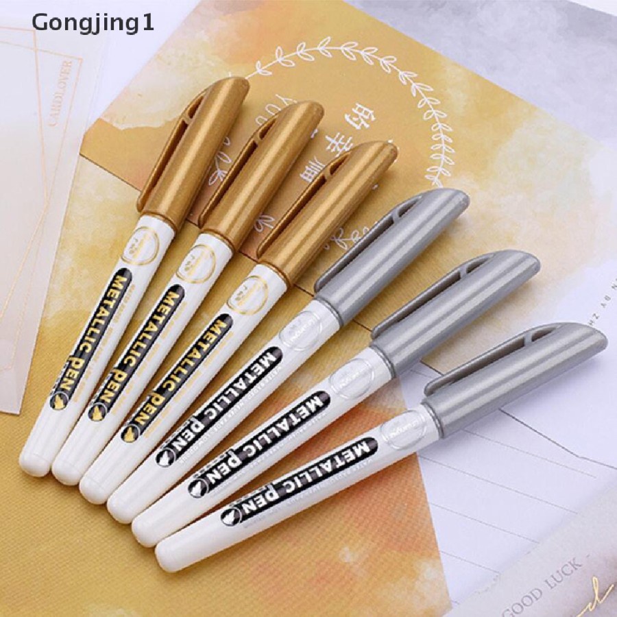 

Spidol Resin Permanen Gold SIlver Emas Perak Permanent Marker Alat Tulis Kantor Sekolah Quick Dry