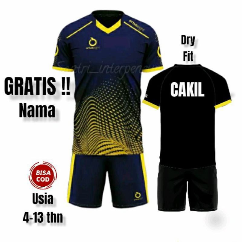 GRATIS SABLON NAMA DAN NO PUNGGUNG KAOS OLAHRAGA FUTSAL,BADMINTON,DAN SEPAK BOLA SD/SMP