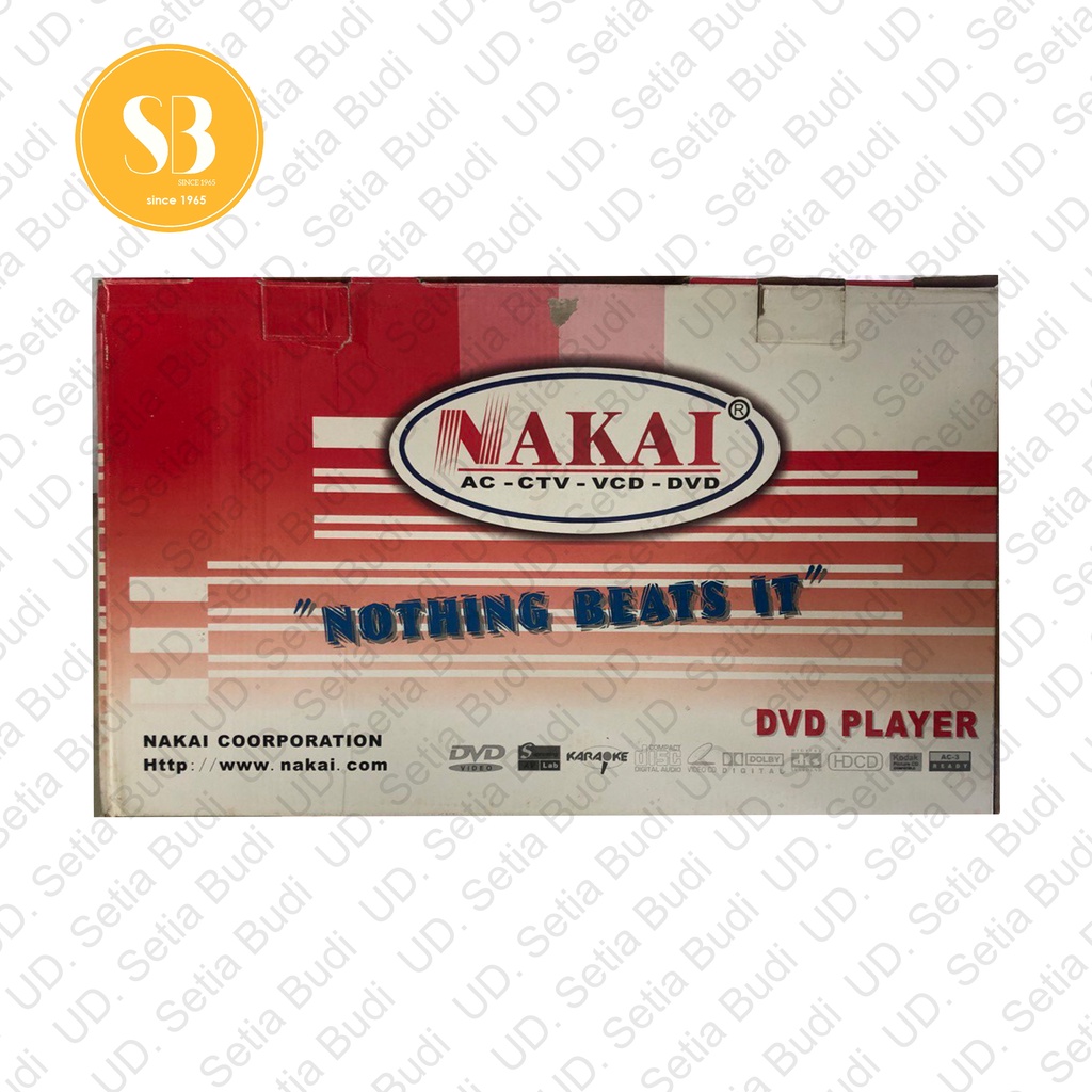 Karaoke DVD VCD CD Player Nakai 5300 Baru dan Murah Asli Jepang
