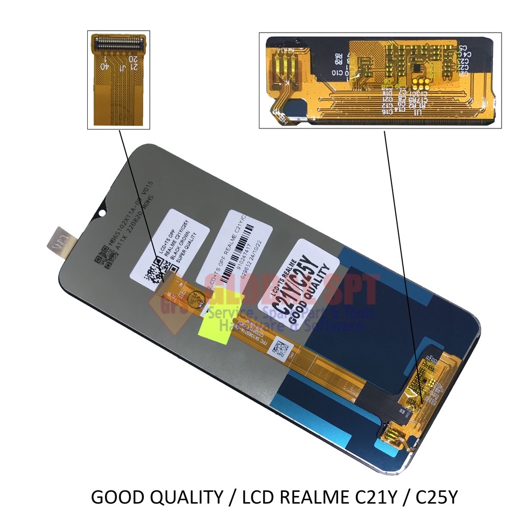 GOOD QUALITY / LCD TOUCHSCREEN REALME C21Y / C25Y