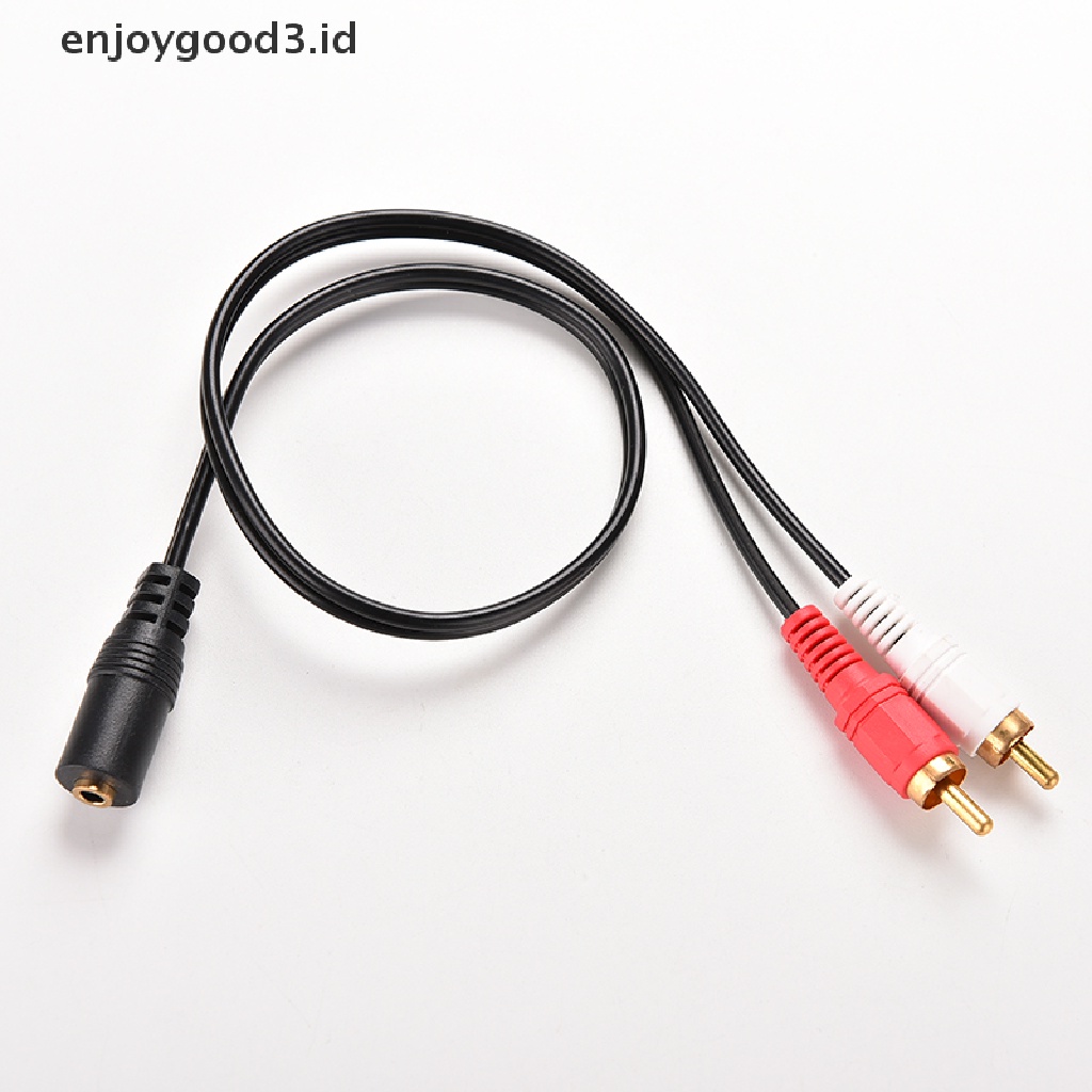 Adapter Konektor Jack Audio 3.5mm Female Ke 3.5mm Female F / F Stereo Untuk Headphone