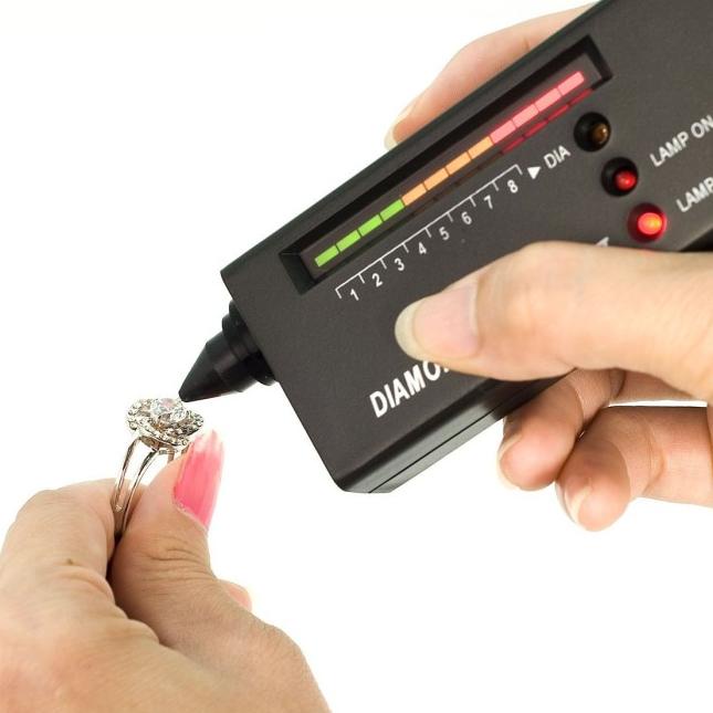 diamond selector alat pengecek tes berlian intan batu cincin permata
