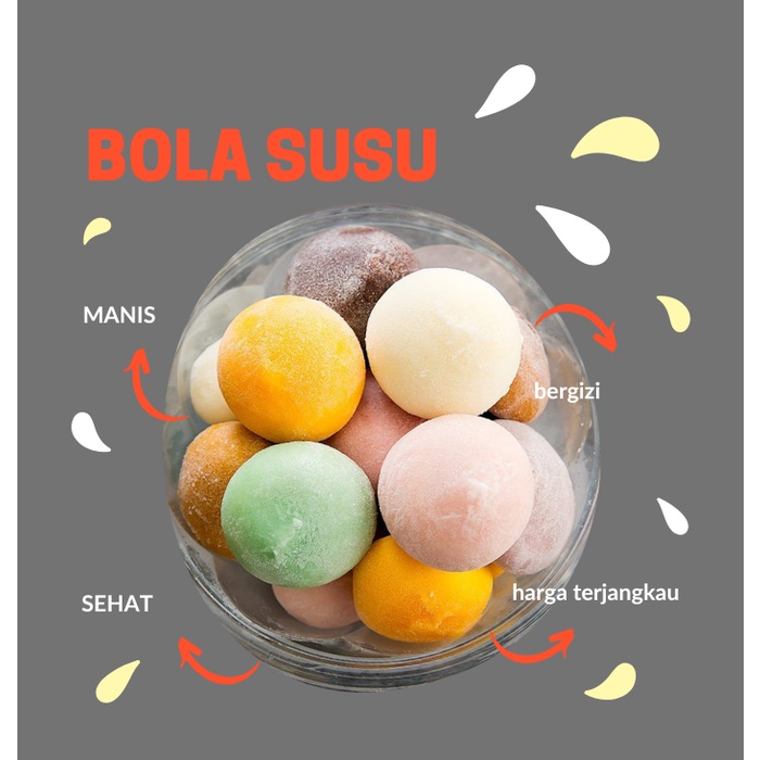 

Bola Susu | Bola Susu Dancow | Bolsu Ganemol Bola Susu (Bola Susu Bandung) BOLA SUSU PELANGI