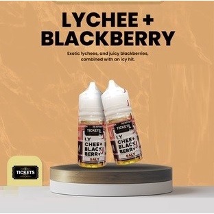 LQUID TICKETS LYCHEE BLACKBERRY 30ML SALTNIC