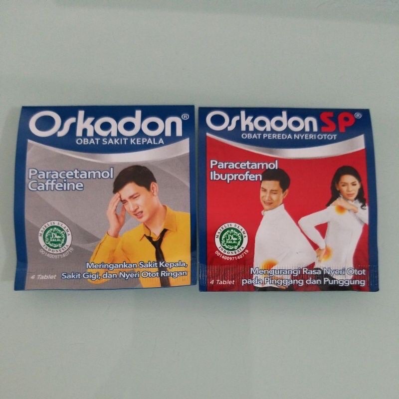 OSKADON SP MERAH & BIRU 4 KAPLET HARGA PROMO